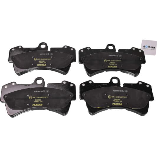 2369302 Textar Тормозные колодки