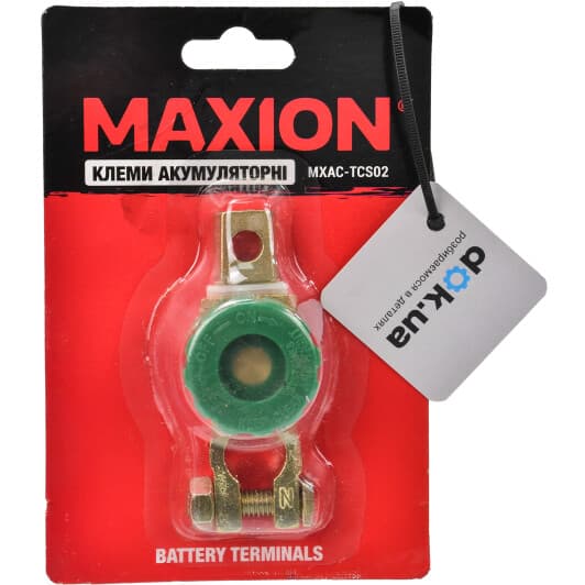 Клемма АКБ Euro Type 1 Maxion MAXIONTCS02
