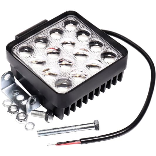 Додаткова LED фара Дорожная Карта DK485D-S універсальна 48 W 16 діодів