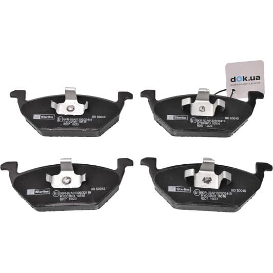 BDS004S Starline Тормозные колодки