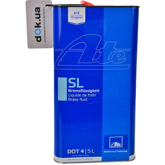 Тормозная жидкость ATE Sl DOT 4 металл