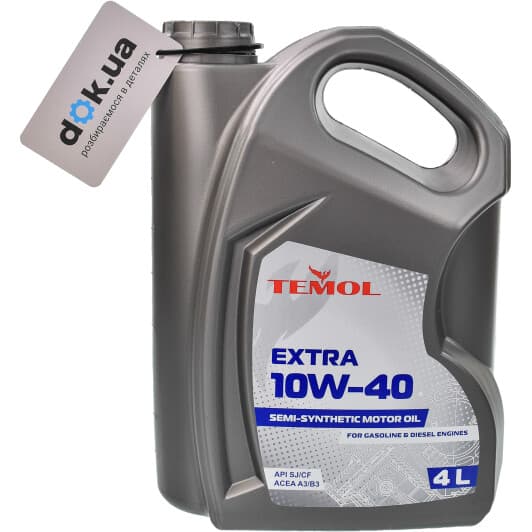 TEMOL Extra 10W-40 (4 л) моторна олива