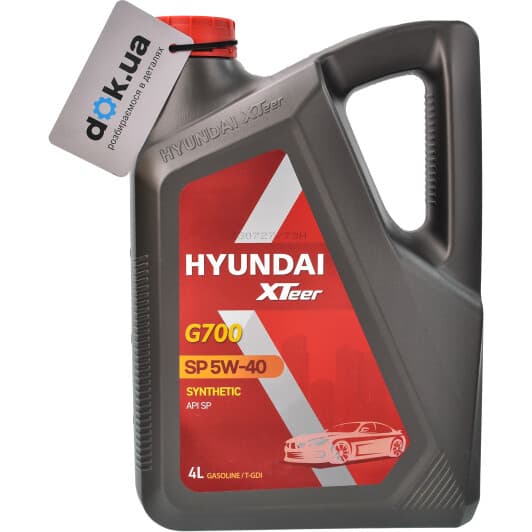 Hyundai XTeer Gasoline G700 5W-40 (4 л) моторна олива