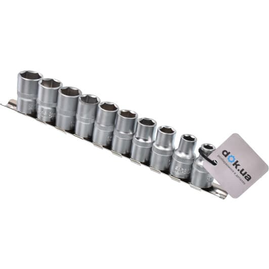 Набор торцевых головок Intertool ET6012 1/2" (10 пр.)