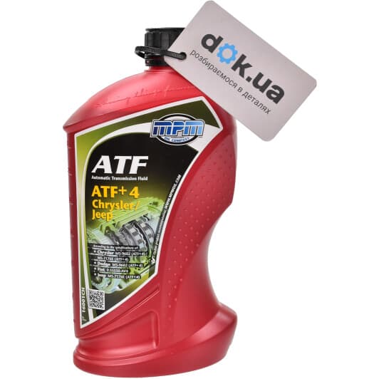 MPM ATF+ 4 Chrysler/Jeep трансмиссионное масло