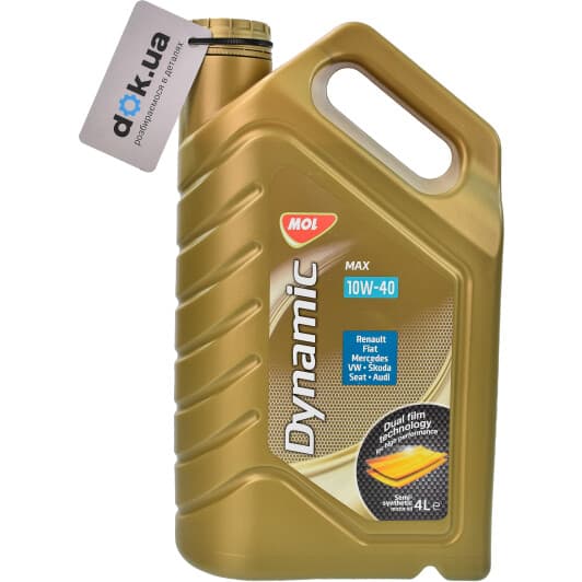 MOL Dynamic Max 10W-40 (4 л) моторное масло
