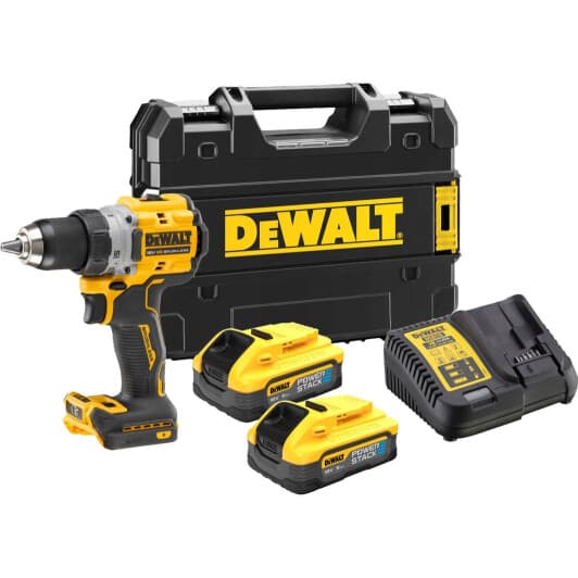 Шуруповерт DeWALT аккумуляторный DCD800H2T (2 аккумулятора + ЗУ + чехол)