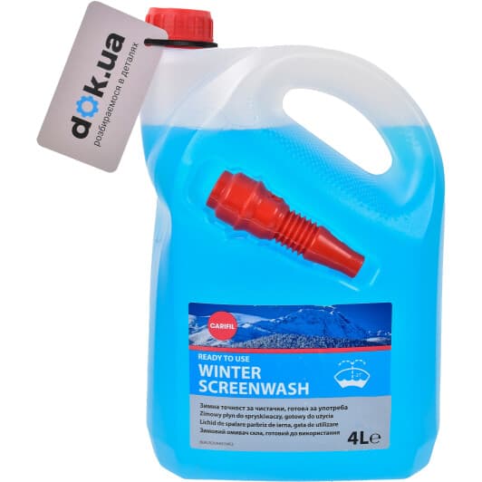 Омыватель стекла Carifil зимний -21°C (4 л)