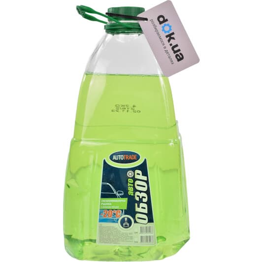 Омыватель стекла AutoTrade Обзор зимний -20°С яблоко (5 л)