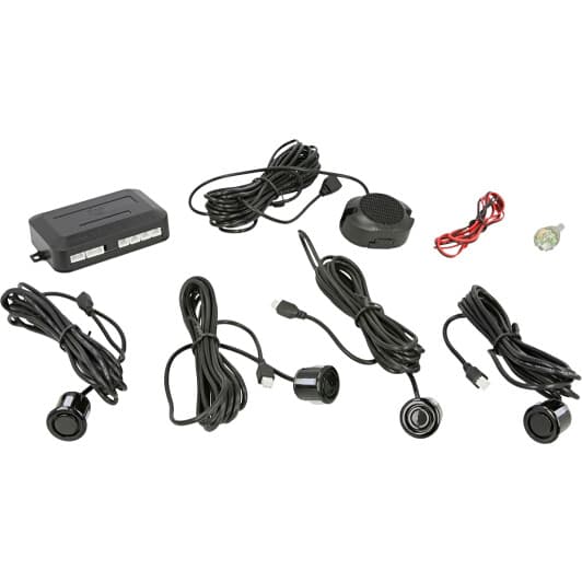 Парктроник M-TECH CP17B черный 4 шт.