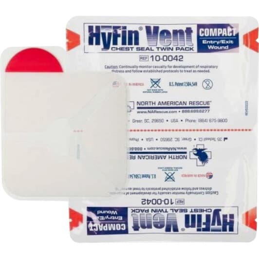 Окклюзионная наклейка North American Rescue HyFin Vent НФ-00002024