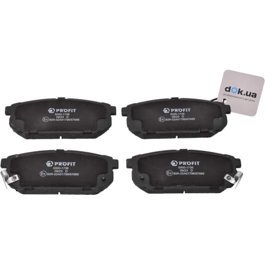 5000-1736 Profit Тормозные колодки для Kia Sorento