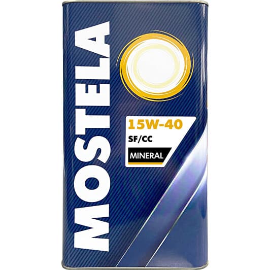 Mostela Mineral 15W-40 (4,73 л) моторное масло