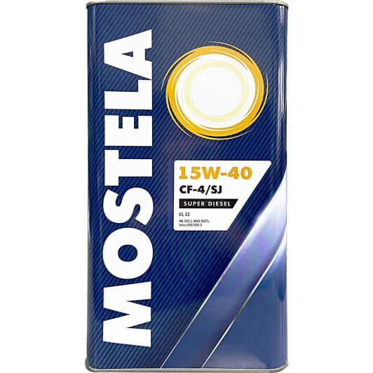 Mostela Super Diesel 15W-40 (4,73 л) моторное масло