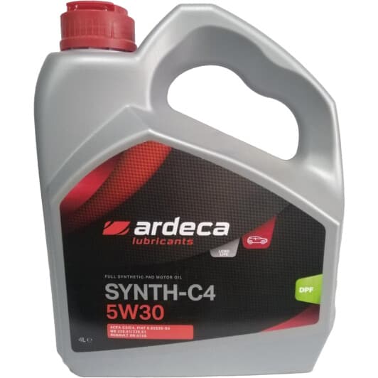 Ardeca Synth-C4 5W-30 (4 л) моторное масло
