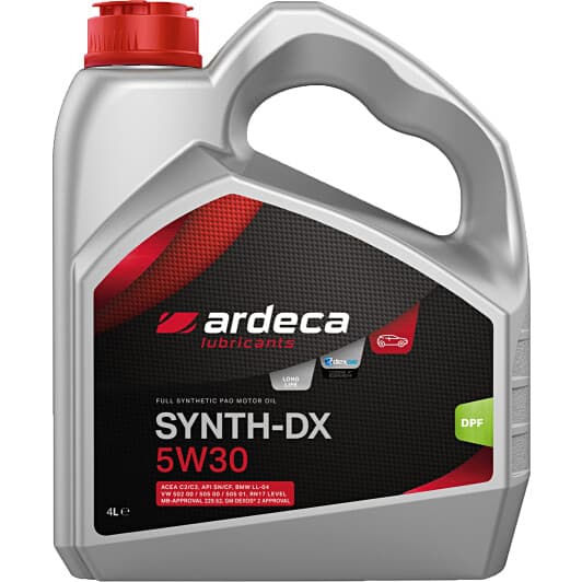 Ardeca Synth-DX 5W-30 (4 л) моторное масло