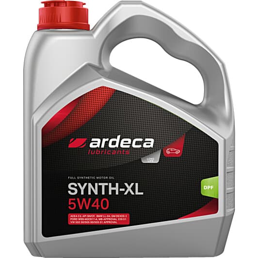 Ardeca Synth-XL 5W-40 (5 л) моторное масло