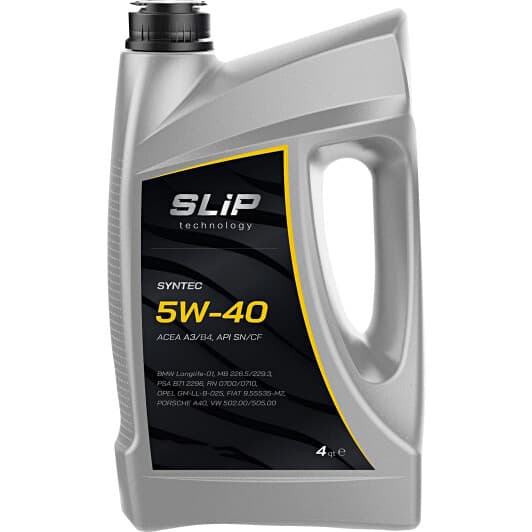 Slip Syntec 5W-40 (3,78 л) моторна олива