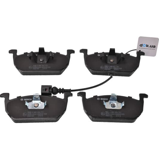 0986494721 Bosch Тормозные колодки