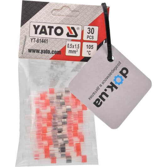 Набор термоусадок с припоем Yato YT-81441 30 шт