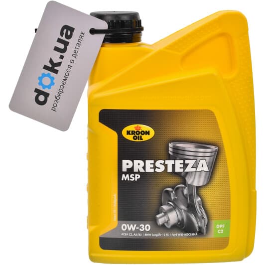 Kroon Oil Presteza MSP 0W-30 (1 л) моторна олива