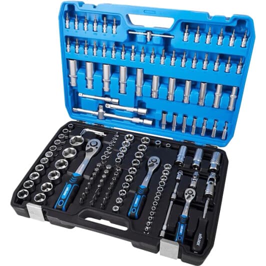 Набір торцевих головок та компонентів Molder MT60151 1/2", 3/8", 1/4" (151 пр.)