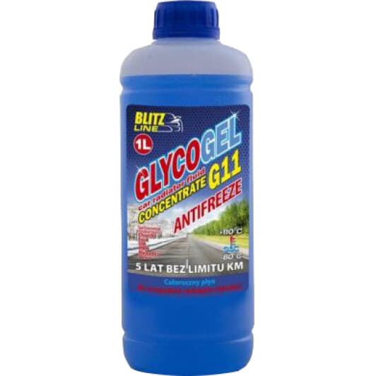 Концентрат антифриза Blitz Line Glycogel G11 синий