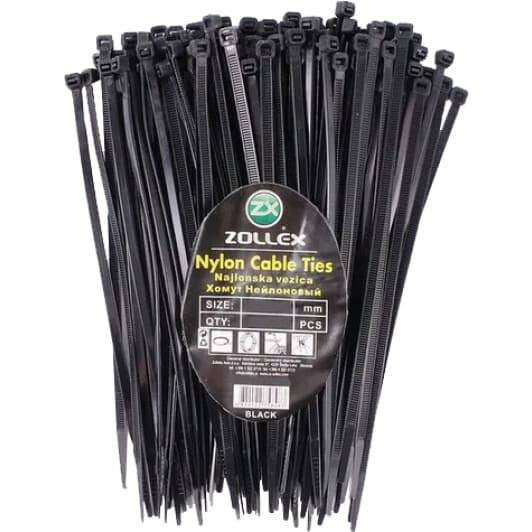 Стяжка Zollex 2799324 200 мм 2,5 мм 100 шт