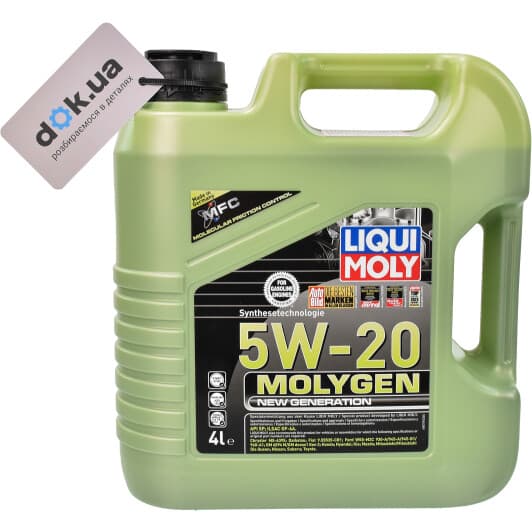 Liqui Moly Molygen New Generation 5W-20 (4 л) моторна олива