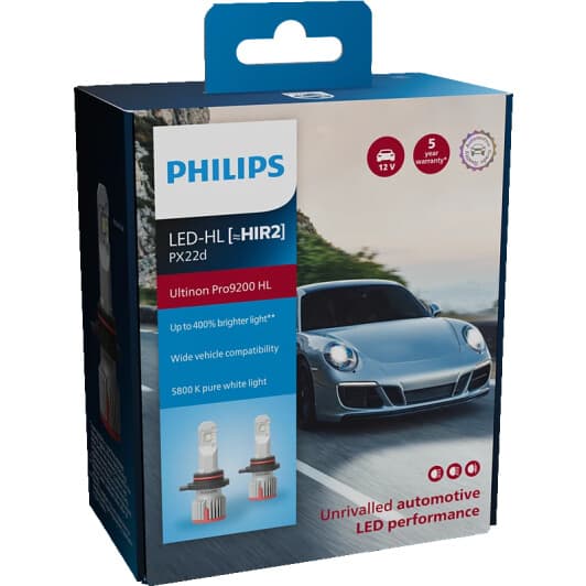 Автолампа Philips Ultinon Pro9200 HIR2 PX22d 21 W 11012U92X2