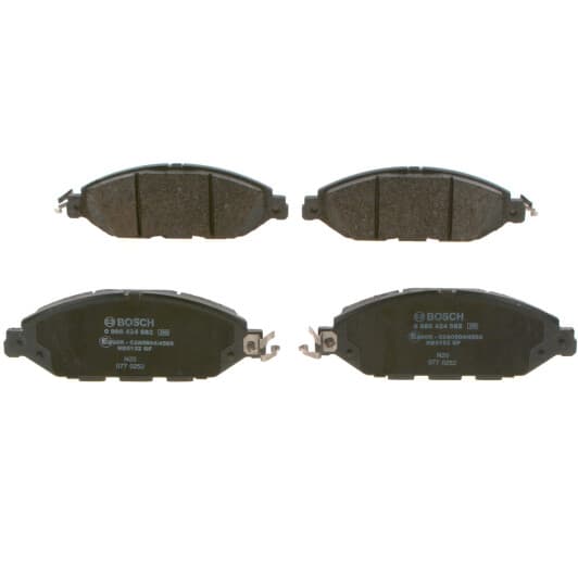 0986424682 Bosch Гальмівні колодки