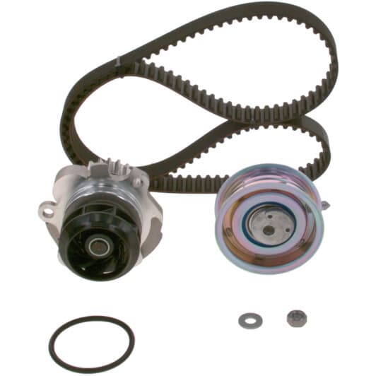 1987946392 Bosch Комплект ременя ГРМ + помпа