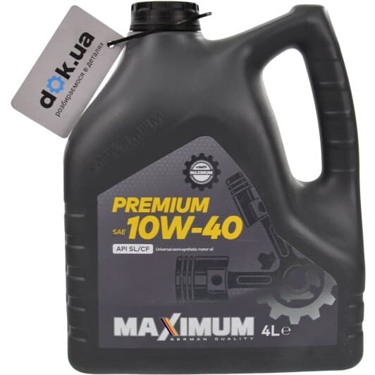 Maximum Premium 10W-40 (4 л) моторна олива