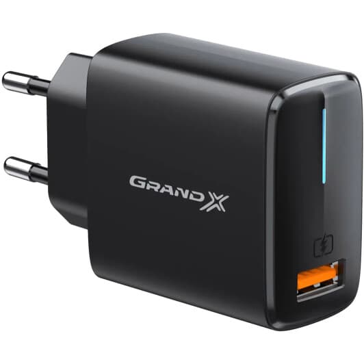 Сетевое зарядное устройство Grand-X CH-550B 18 Вт