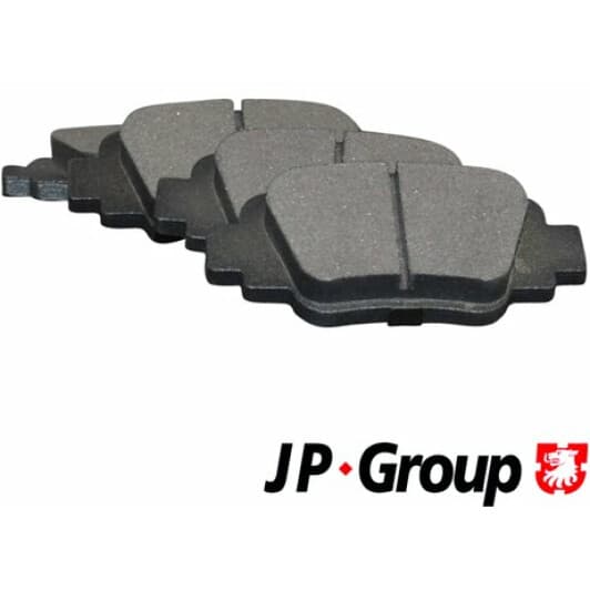 4063700210 JP Group Гальмівні колодки для Nissan Micra