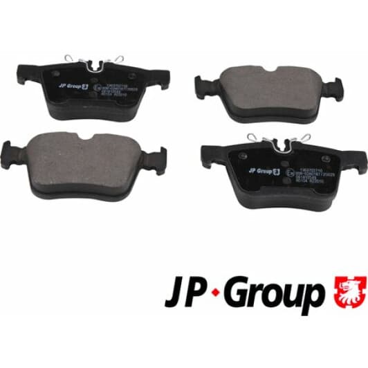 1363702710 JP Group Гальмівні колодки для Mercedes C-Class
