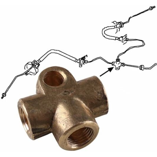 8161550306 JP Group Адаптер тормозной магистрали