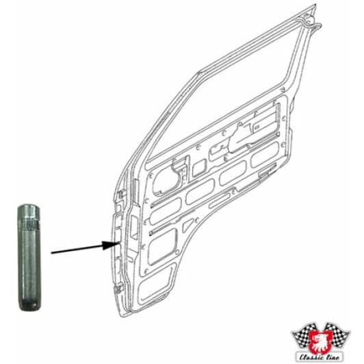 1187450100 JP Group Ось петли двери