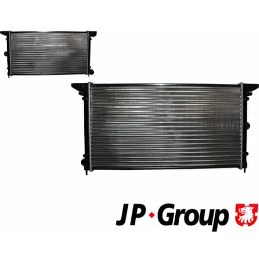 1114208600 JP Group Радиатор охлаждения двигателя