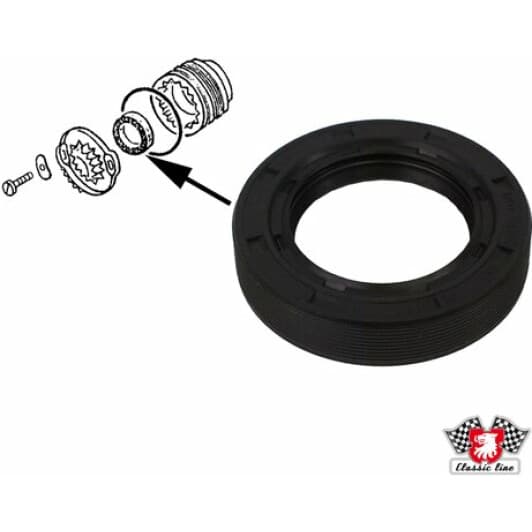 1132101100 JP Group Сальник полуоси для Volkswagen Transporter