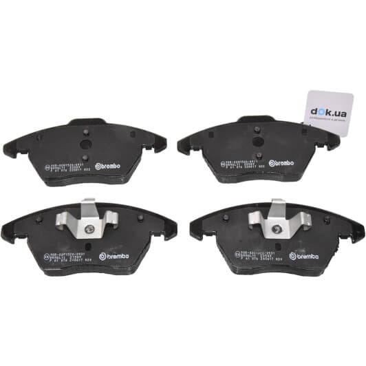 P 61 076 Brembo Гальмівні колодки