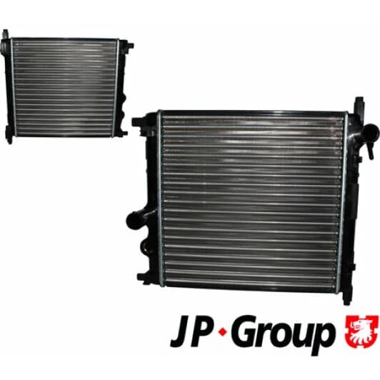 1114208200 JP Group Радіатор охолодження двигуна