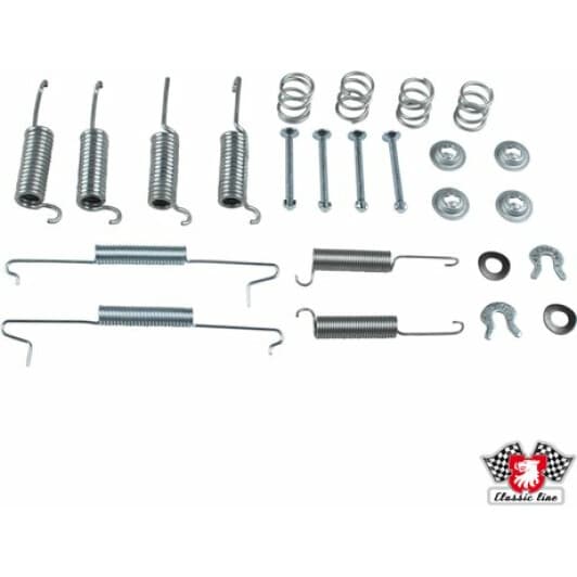 1163950210 JP Group Монтажный комплект барабанных тормозных колодок для Volkswagen Transporter