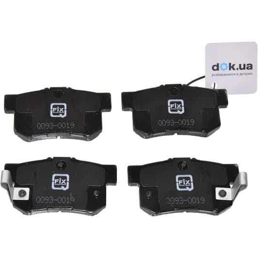 Q0930019 Q-Fix Тормозные колодки
