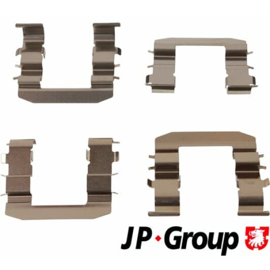 3664003310 JP Group Компоненти дискових гальмівних колодок