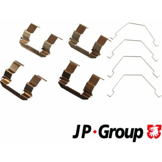 3864002810 JP Group Компоненти дискових гальмівних колодок