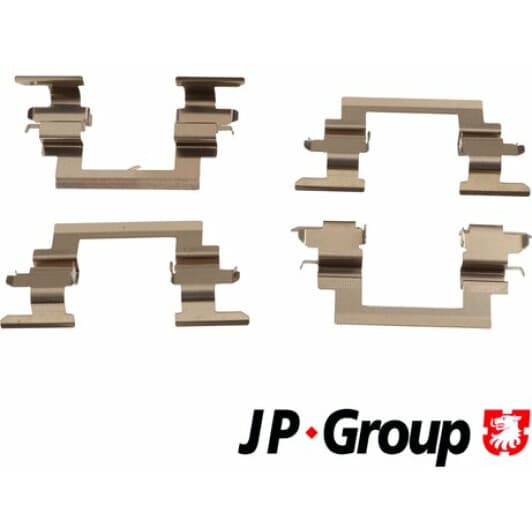 3964002410 JP Group Компоненти дискових гальмівних колодок