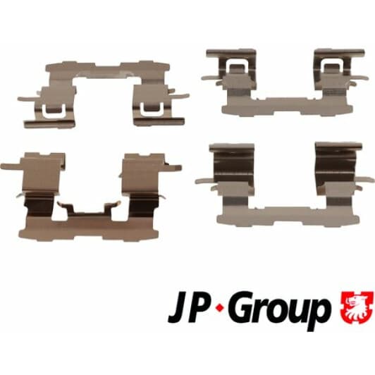 4864003810 JP Group Компоненти дискових гальмівних колодок