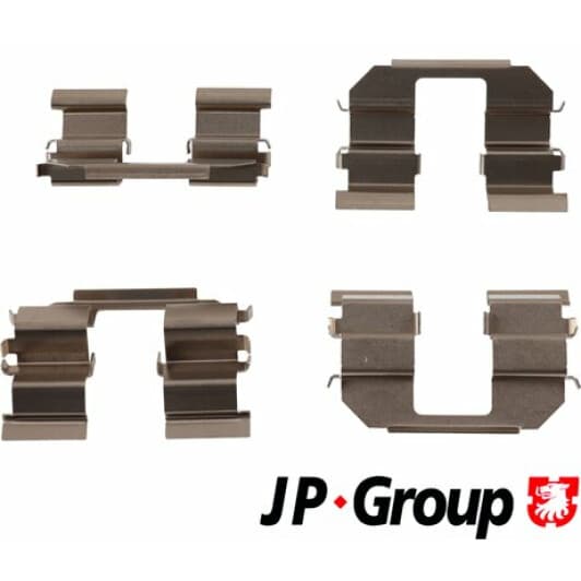6364002210 JP Group Комплектующие дисковых тормозных колодок