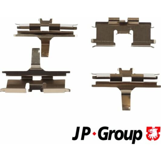 6364002410 JP Group Компоненти дискових гальмівних колодок
